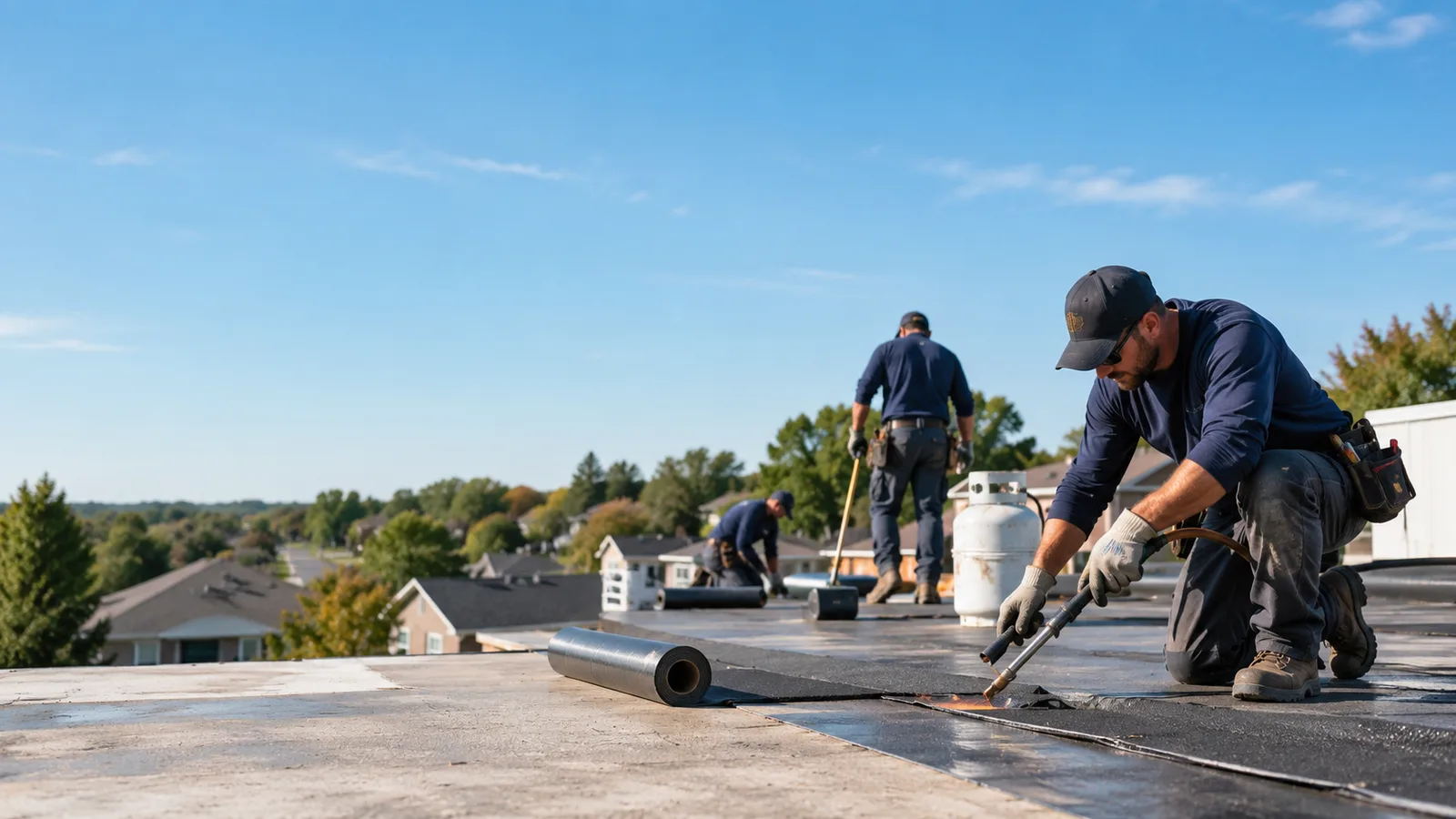 Flat Roof Leak Repair providers in Ogema, WI